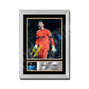 HUGO LLORIS 2 Limited Edition Football Player Signed Print - Football