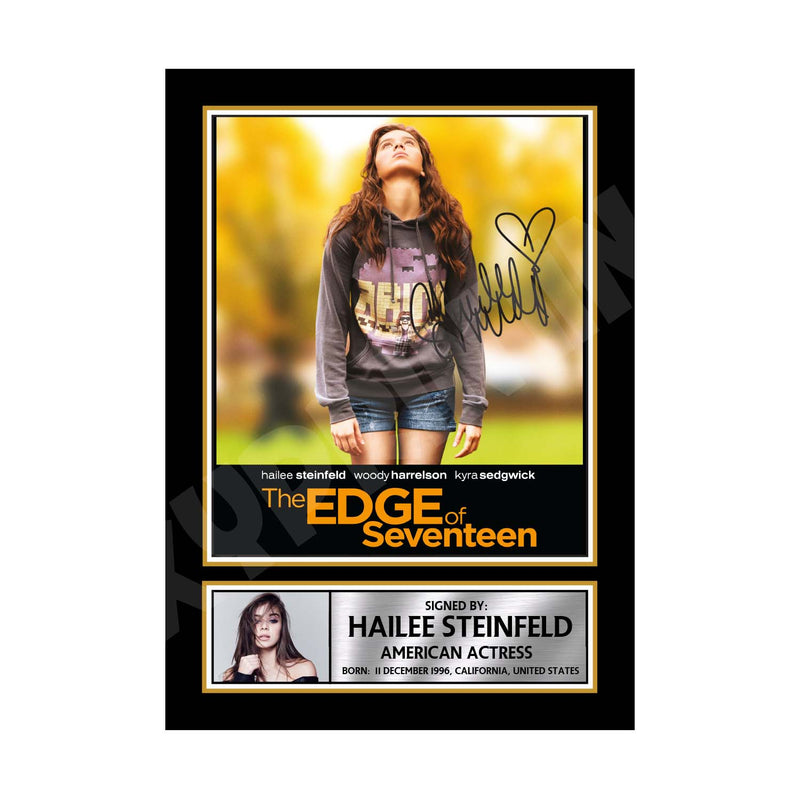 Hailee Steinfeld 1 Limited Edition Movie Signed Print