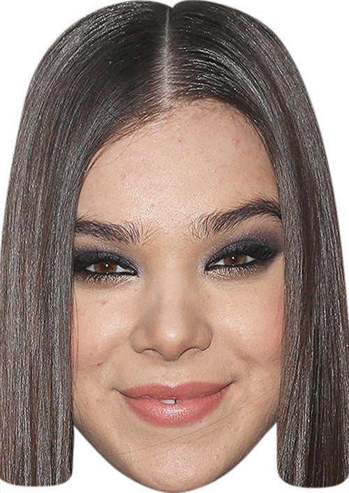 Hailee Steinfeld MH 2017 Celebrity Face Mask Fancy Dress Cardboard Costume Mask