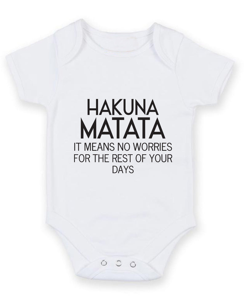 Hakuna Matata Baby Grow Bodysuit