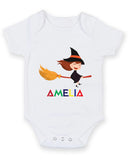 Halloween Witch Baby Grow Bodysuit