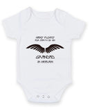 Hand Picked For Earth By My Grandad In Heaven Baby Grow Bodysuit