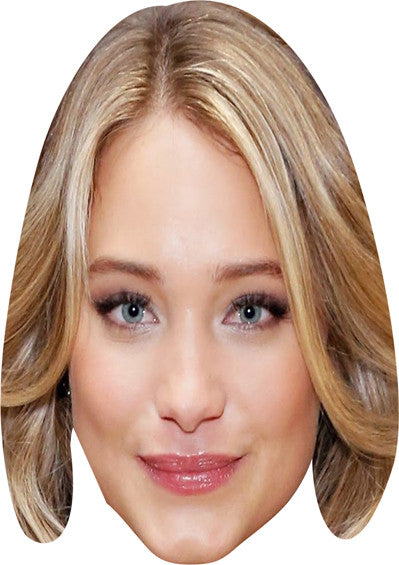 Hannah Davis Celebrity Face Mask Fancy Dress Cardboard Costume Mask