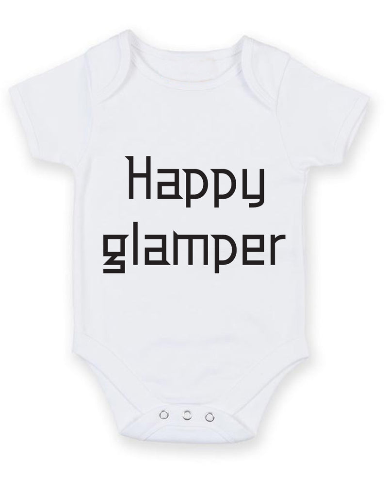 Happy Glamper Baby Grow Bodysuit