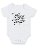 Happy Easter Personalised Baby Boy Girl Unisex Short Sleeve Bodysuit