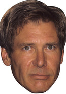 Harrison Ford 2017 Celebrity Face Mask Fancy Dress Cardboard Costume Mask