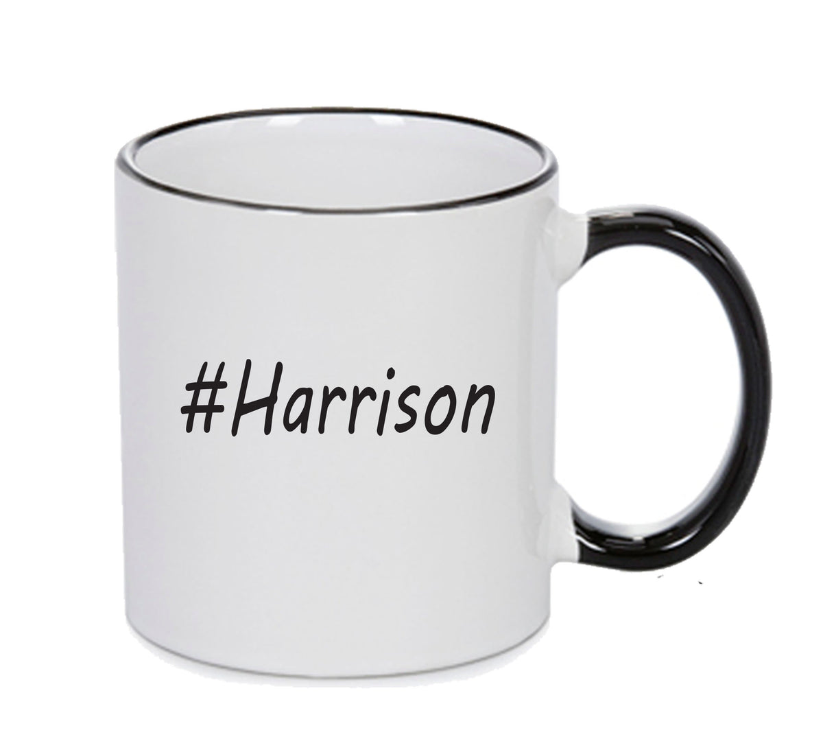 Personalised Your CUSTOM Name Harrison Printed Mug – printed mug product image 1