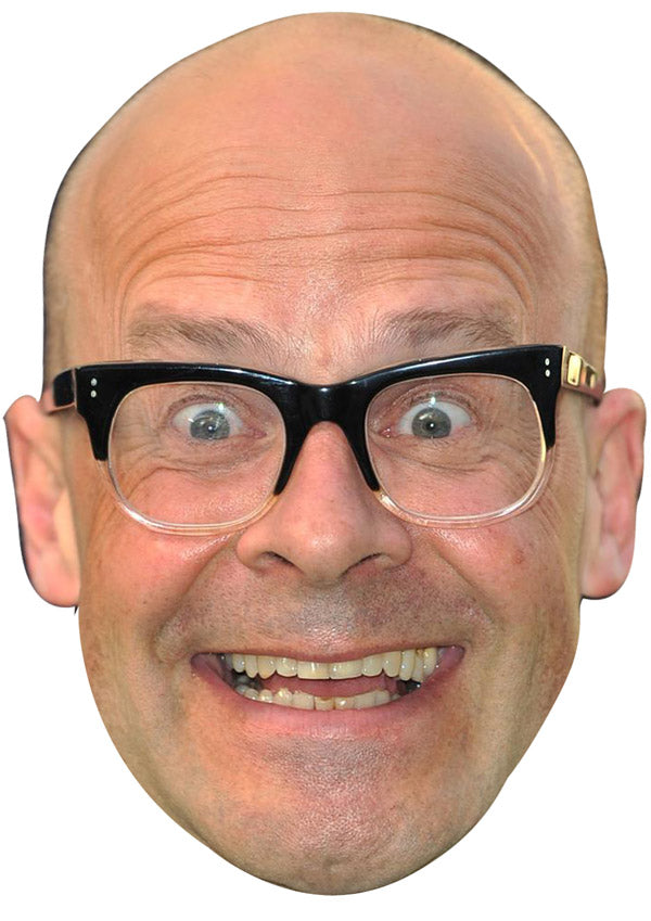 HARRY HILL JB - TV Star Fancy Dress Cardboard Celebrity Party Face Mask