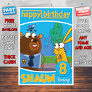 Harry & Toto 5 Style Theme Personalised Kidshows Birthday Card (SA)