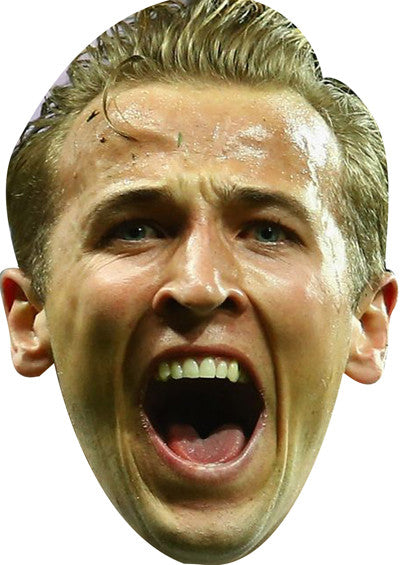 Harry Kane SMILER FORMULA 1 Celebrity Face Mask Fancy Dress Cardboard Costume Mask