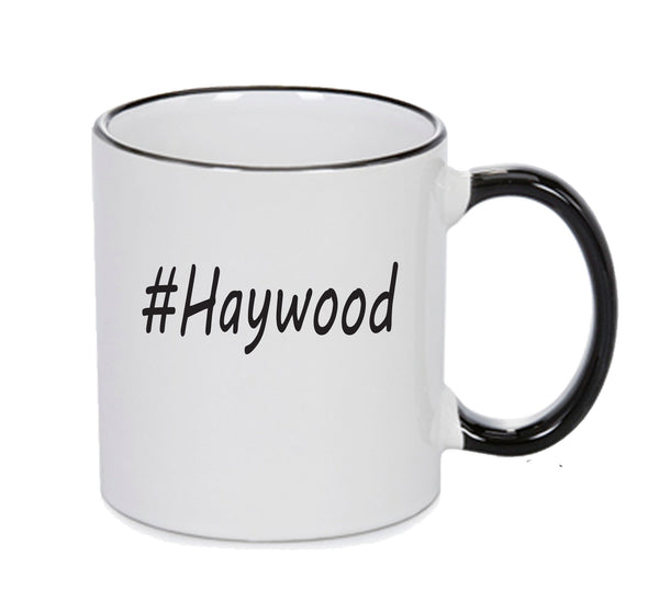 Personalised Your CUSTOM Name Haywood Printed Mug – printed mug product image 1