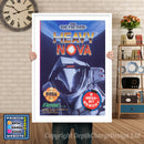 Heavy Nova - Sega Megadrive Inspired Retro Gaming Poster A4 A3 A2 Or A1