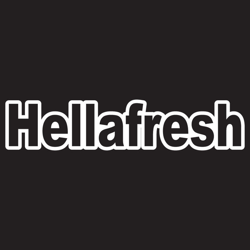 Hella Fresh Novelty Vinyl Car Sticker