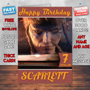 Hellblade Inspired Style Game Kids Inspired Birthday Card (SA)