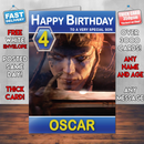 Personalised Hellblade Inspired Style Game Kids Inspired Birthday Card (SA)