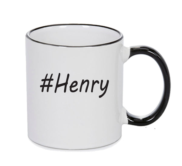 Personalised Your CUSTOM Name Henry Printed Mug – printed mug product image 1
