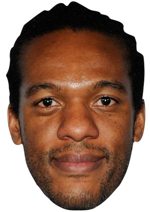 HERB DEAN MASK JB - TV Star Fancy Dress Cardboard Celebrity Party Face Mask