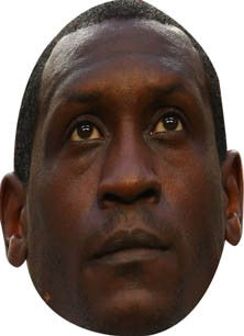 Heskey TV STAR Celebrity Face Mask Fancy Dress Cardboard Costume Mask