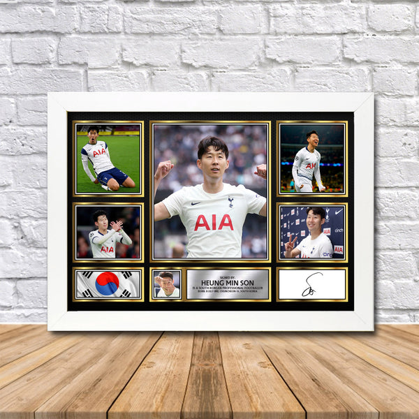 Heung Min Son Printed Signature Print