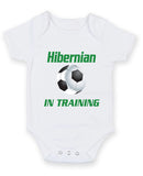 Hibernian in Training Football Fan Baby Grow Bodysuit