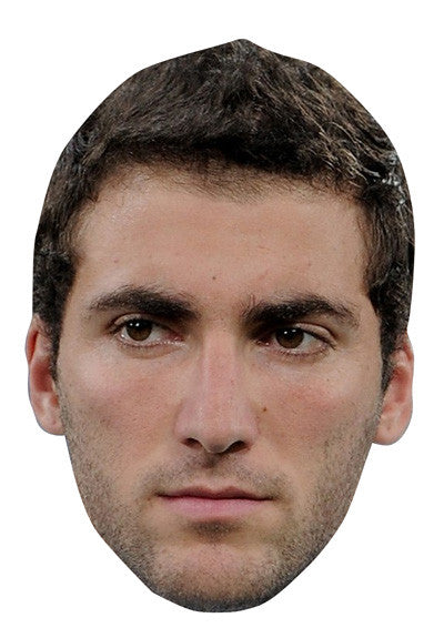 Higuan Argentina FOOTBALL 2018 Celebrity Face Mask Fancy Dress Cardboard Costume Mask