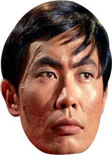 Hikaru Sulu Star Trek Face Mask