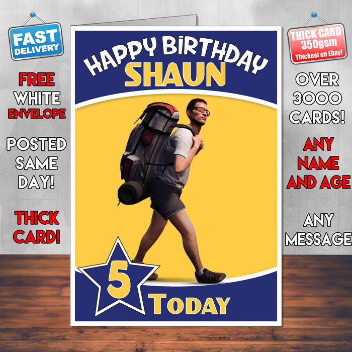 Personalised Birthday Card