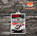 Hit The Ice Game Inspired Retro Gaming Keyring