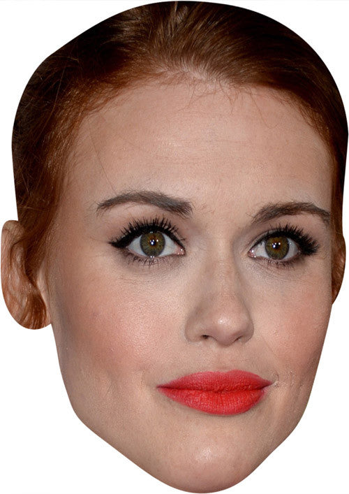 Holland Roden MH 2017 Celebrity Face Mask Fancy Dress Cardboard Costume Mask