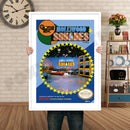 Hollywood Squares Retro GAME INSPIRED THEME Nintendo NES Gaming A4 A3 A2 Or A1 Poster Art 286