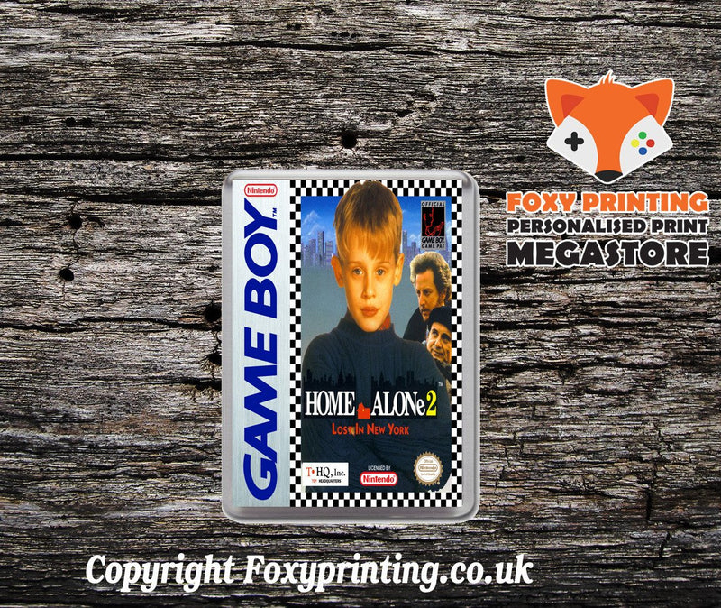 Home Alone 2 - Lost In New York Nintendo DS Style Retro Gaming Magnet