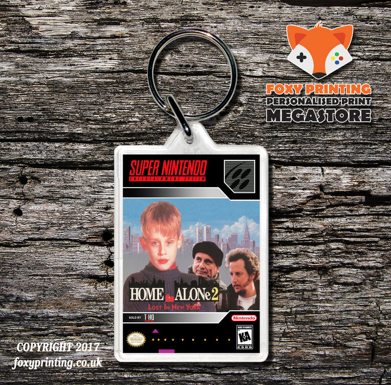 Home Alone 2 Lost In New York (1) Game Inspired Retro Gaming Keyring