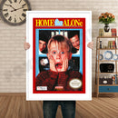 Home Alone Retro GAME INSPIRED THEME Nintendo NES Gaming A4 A3 A2 Or A1 Poster Art 287