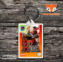 Home Alone2 Retro NES Game Cover Art Gaming Keyring