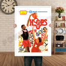 Hoops Retro GAME INSPIRED THEME Nintendo NES Gaming A4 A3 A2 Or A1 Poster Art 290