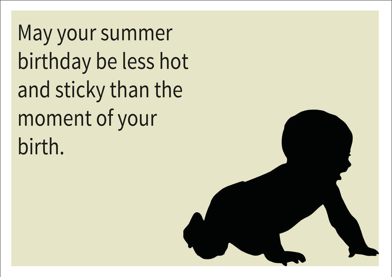 Hot And Sticky INSPIRED Adult Personalised Birthday Card Birthday Card