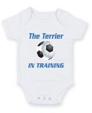Huddersfield in Training Football Fan Baby Grow Bodysuit