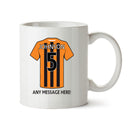 Hull City Football Team Mug - Personalised Birthday Age and Name