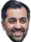 Humza Yousaf Politician Celebrity Face Mask Fancy Dress Cardboard Costume Mask