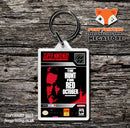 Hunt For Red October Game Inspired Retro Gaming Keyring