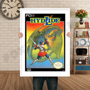 Hydlide Retro GAME INSPIRED THEME Nintendo NES Gaming A4 A3 A2 Or A1 Poster Art 293