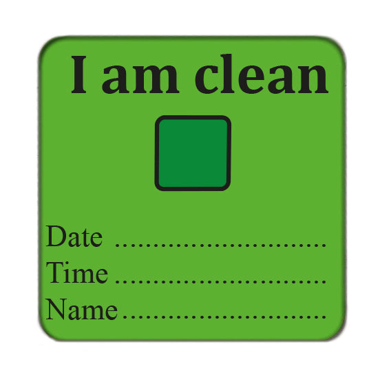 I am Clean Drinks Coaster