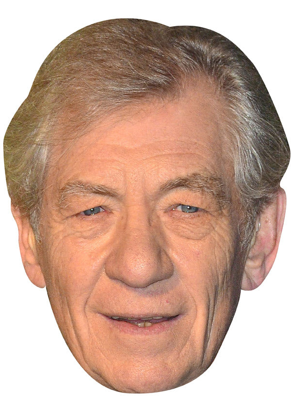 IAN MCKELLEN JB Actor Movie Tv Celebrity Party Face Mask
