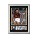 IAN BISHOP (1) Limited Edition Football Player Signed Print - Football