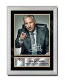 IAN BOTHAM 2 Limited Edition Cricketer Signed Print - Cricket Player