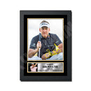 IAN POULTER Limited Edition Golfer Signed Print - Golf
