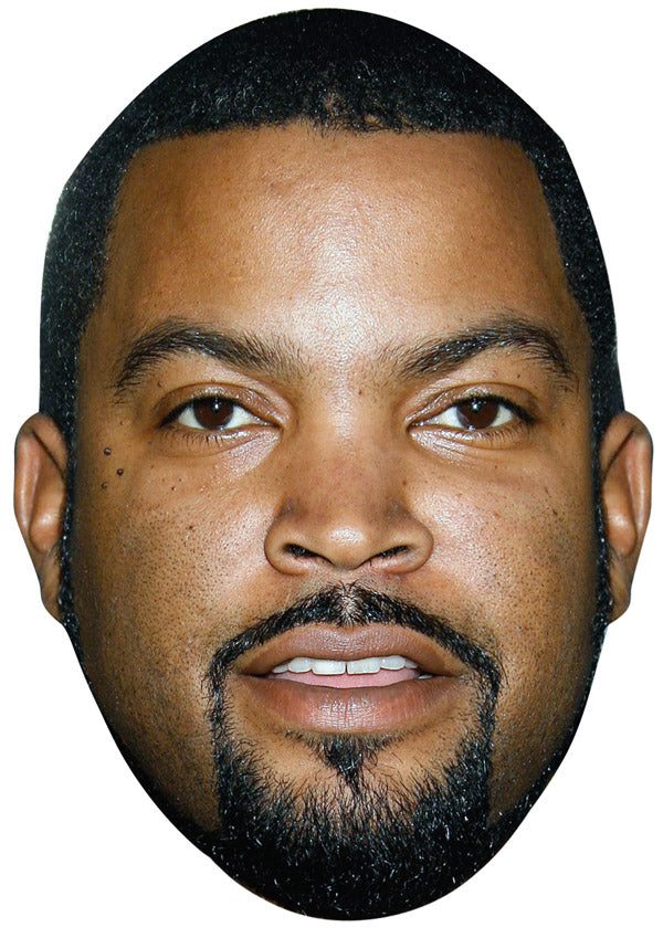 ICE CUBE JB - Music Star Fancy Dress Cardboard Celebrity Party Face Mask