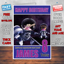 ICE AGE COLLISION COURSE 2 Bmtheme INSPIRED Style PERSONALISED Kids Adult FUNNY Birthday Card