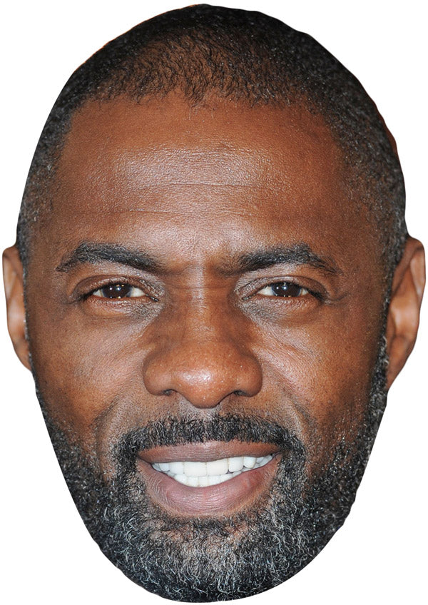 Idris Elba Face Mask – Fancy Dress Cardboard Costume Mask