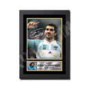 IGNACIO FERNANDEZ 1 Limited Edition Rugby Player Signed Print - Rugby